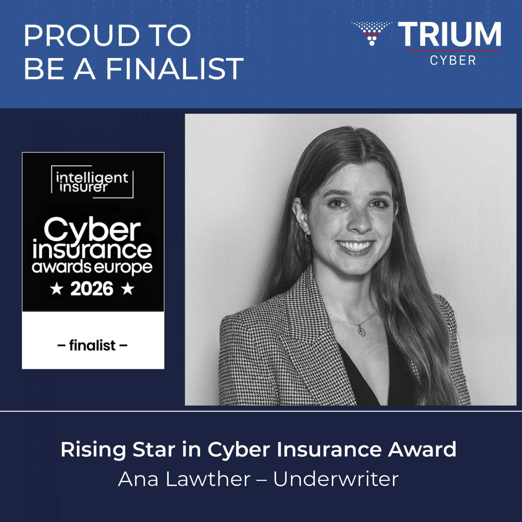 Ana Lawther: finalist for Rising Star in Cyber Insurance Award 2026 